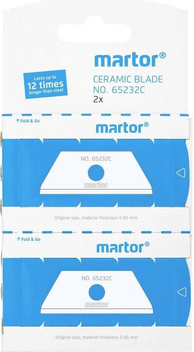 Energy Label Martor Trapezoid blade 1765232.25 (Replacement blade)