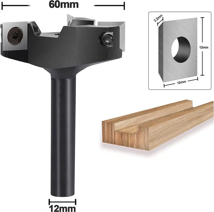 Produktbild SpeTool 3 Flöten Planfräser