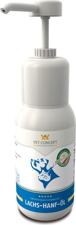 Produktbild Vet Concept Lachs-Hanf-Öl - 500 ml