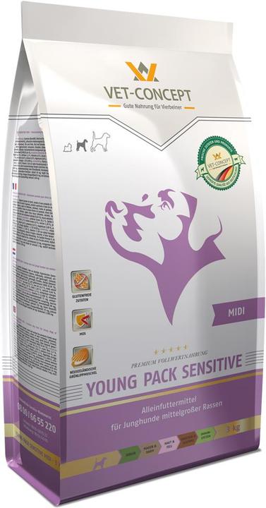Produktbild Vet Concept Young Pack Sensitive Midi - 10 kg