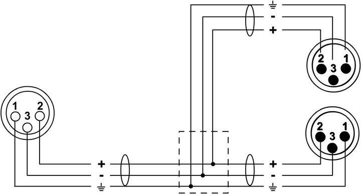 Image du produit Cordial Cfy 0,3 Fmm (0.30 m, Câbles XLR)