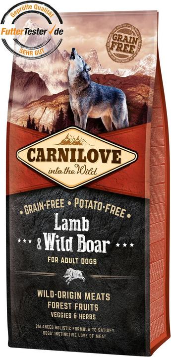 Carnilove Lamm Wildschwein (Adult, 1 Stk., 12000 g)