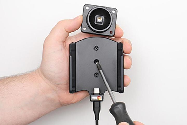 Actual product image Brodit 721369 iPhone 15&15 Pro mount