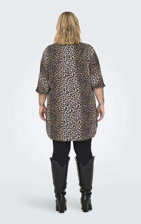 Produktbild Only CARNOVA Kurzes Kleid Tunika mit halber Knopfleiste (44)