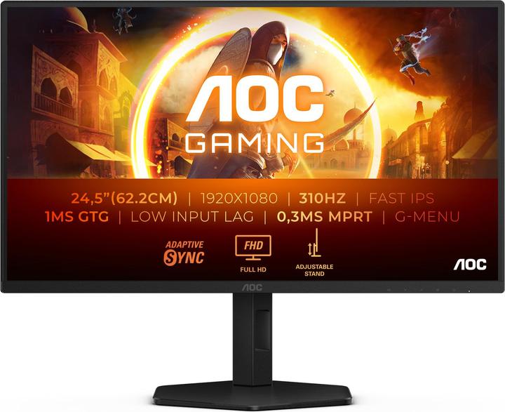 Actual product image AOC 25G4SXU (1920 x 1080 pixels, 24.50")