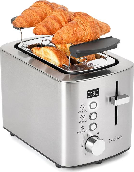 Produktbild Zachvo Toaster mit Brötchenaufsatz