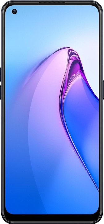 OPPO Reno 8 (256 GB, Shimmer Black, 6.43", Dual SIM, 50 Mpx, 5G)