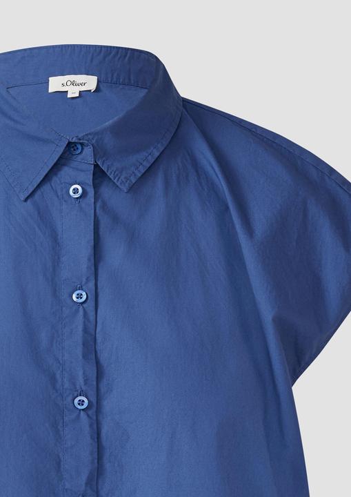 Immagine prodotto s.Oliver Bluse Hemdbluse aus Popeline im Relaxed Fit (48)