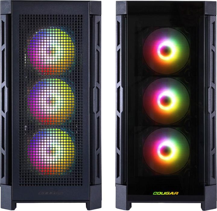 Actual product image Hyrican Cougar Duoface PRO BK 7468 R5-9600X 32GB/1TB SSD RTX 5070 Win11 (AMD Ryzen 5 9600X, 32 GB, 1000 GB, GeForce RTX 5070)