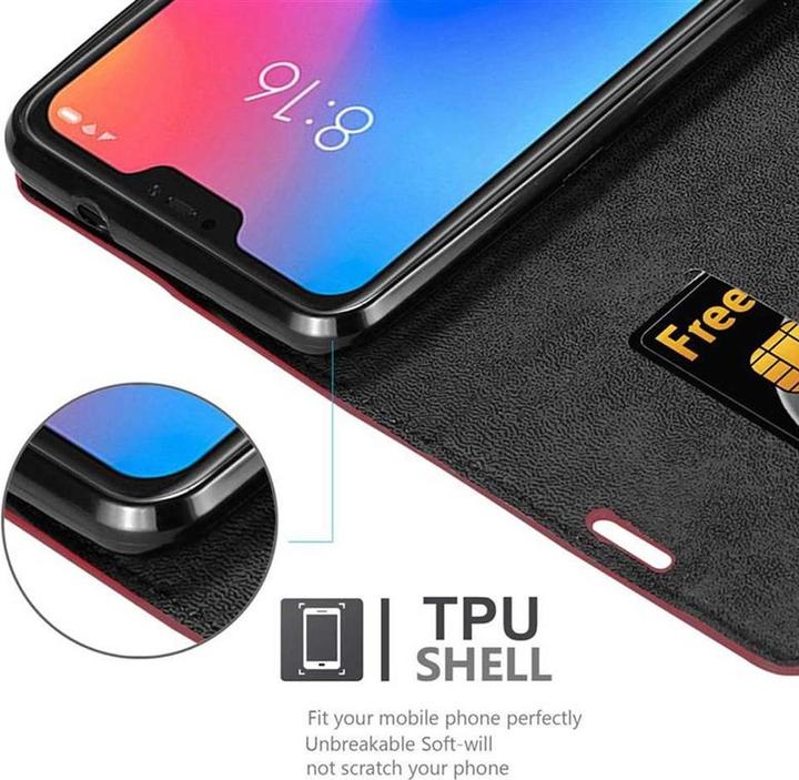 Produktbild Cadorabo Book Invisible Magnet Cover (Xiaomi Mi A2 lite, Xiaomi Redmi 6 Pro)