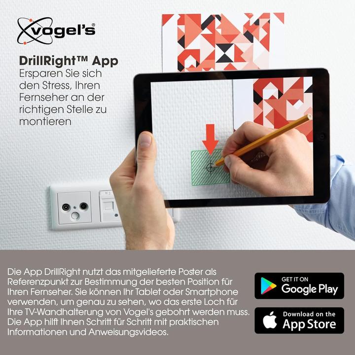 Image du produit Vogels TVM 5445 (Mur, 65", 35 kg)