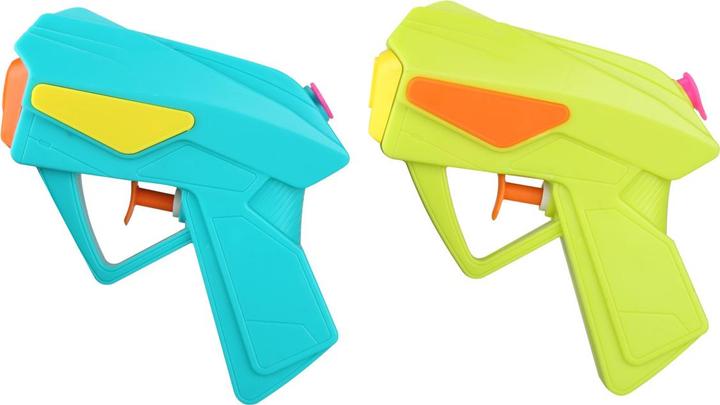 Idena 40424 - Power Wasserpistole aus Kunststoff, kompakte Grösse perfekt für den Urlaub, am Strand o