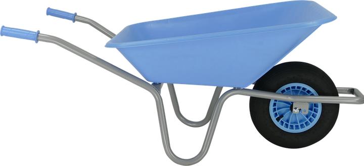 Produktbild FORT Gartenkarre babyblau Cosmo-Line 90 Liter