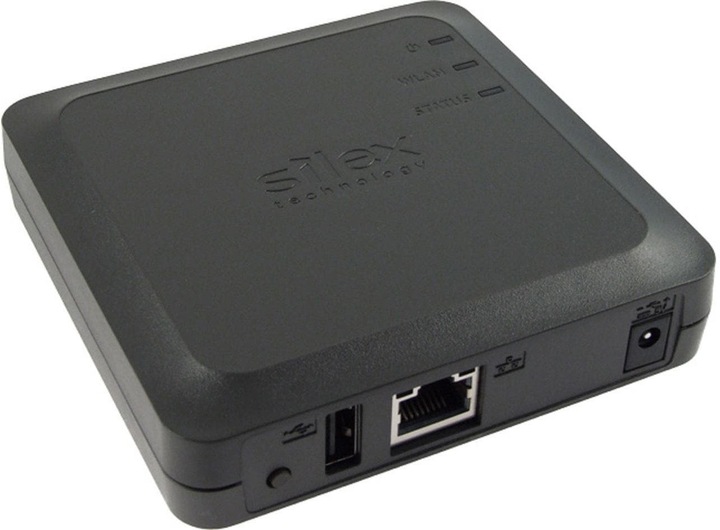 Actual product image Silex DS-520AN Wireless/Wired USB Device Server 802.11 a/b/g/n up to 300 Mbps - Enterprise Security 802.1X