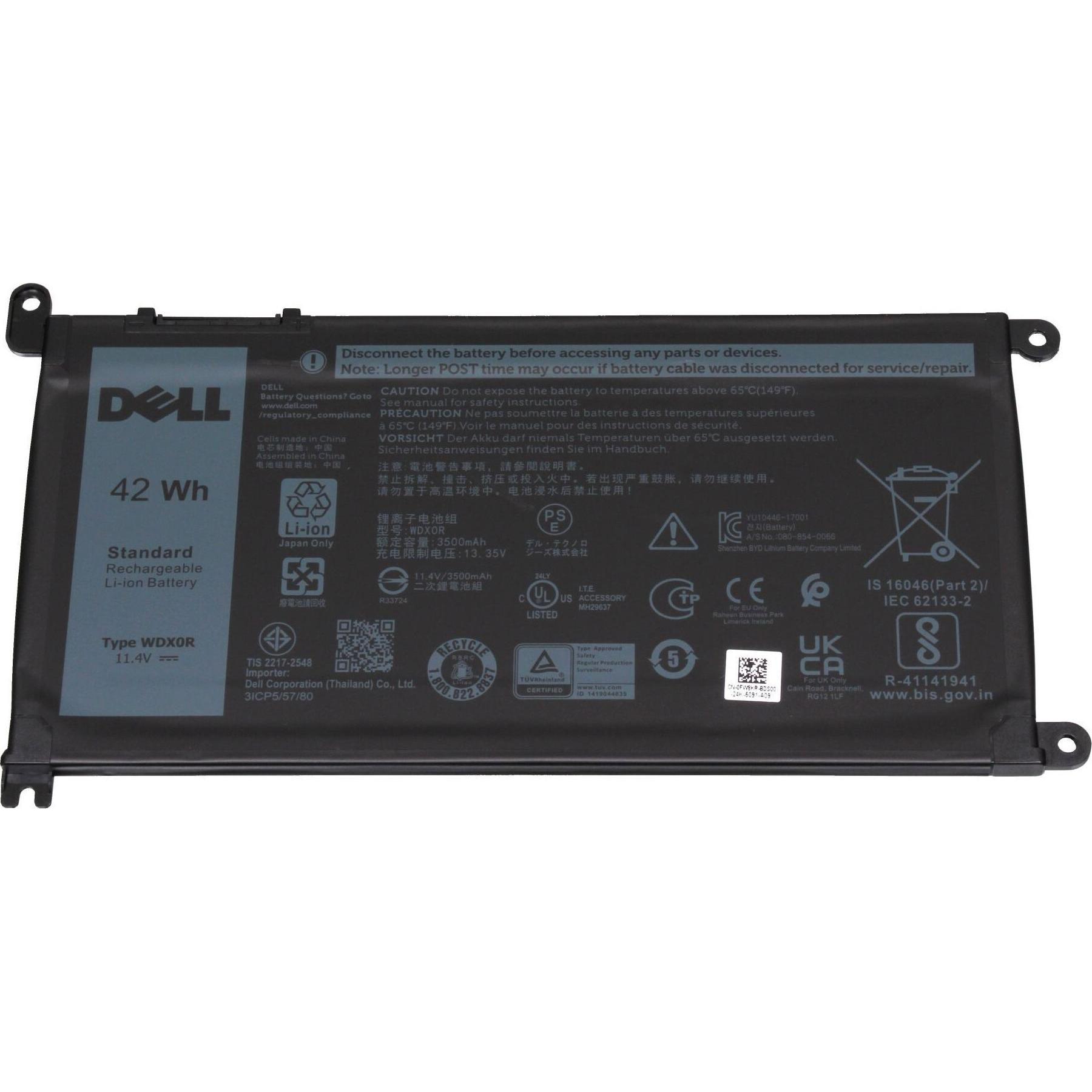 Dell FW8KR (3 Zellen, 3500 mAh), Notebook Akku
