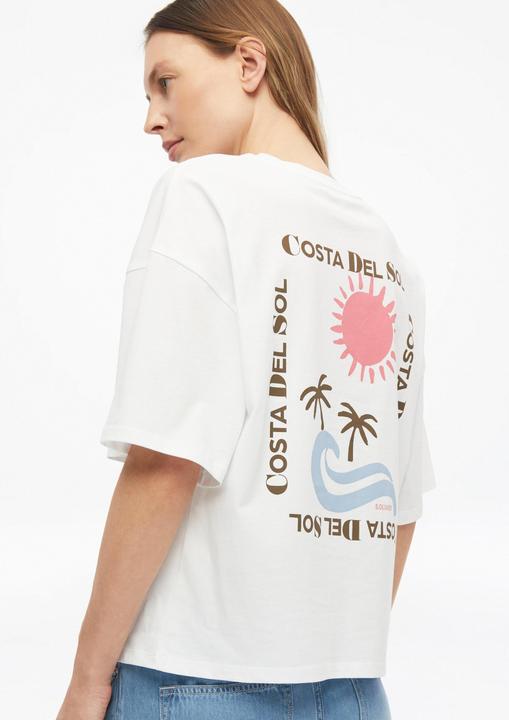 Produktbild s.Oliver Oversized Baumwoll-T-Shirt mit Print (44)