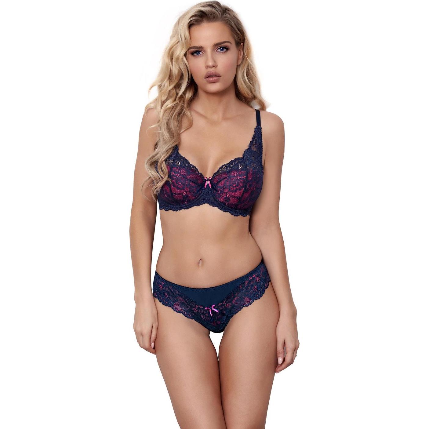 Axami, Damen, Unterhosen, Strings model 162487, Blau, (XL)