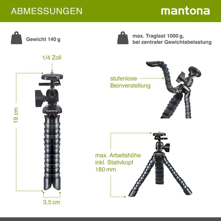 Produktbild mantona Armadillo Mini (Metall)