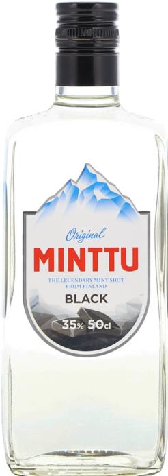 Produktbild Minttu Black Mint (Pfefferminz) Likör (1 x 50 cl)