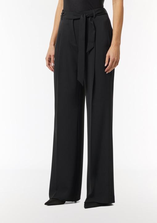 Actual product image Comma Hose Wide-Leg-Hose mit Bindegürtel (36)