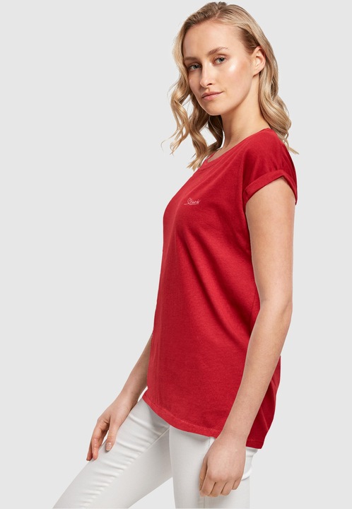 Produktbild Merchcode Ladies It Beats Loud Extended Shoulder Tee - 113363 (3XL)