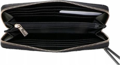 Immagine prodotto Guess Laurel Slg Grosse Damen-Geldbörse mit Reissverschluss, Schwarz