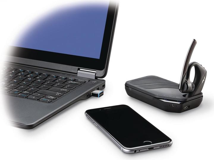 Productafbeelding Poly Voyager 5200 UC (Bedraad, Draadloze, USB-A)
