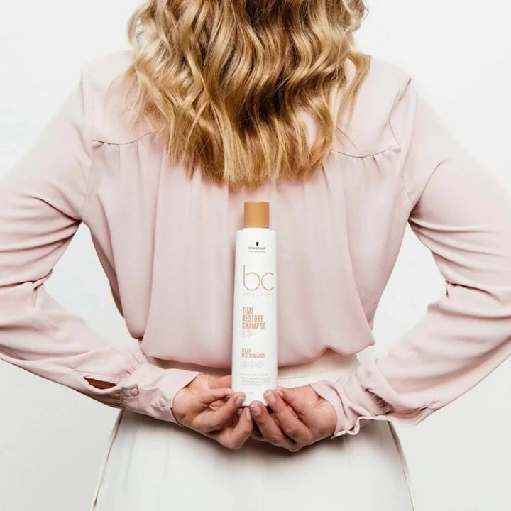 Produktbild Schwarzkopf Spülung für dünnes Haar Bonacure Time Restore (200 ml) (200 ml)