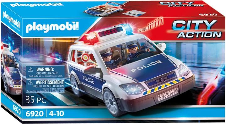 Image du produit Playmobil Voiture d'intervention de la police (6920, Playmobil City Action)