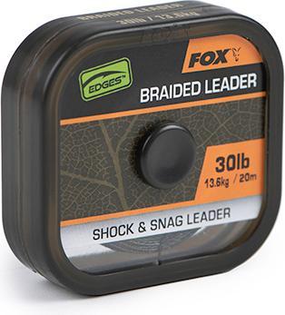 Produktbild Fox Rage 3er-set geflochtene vorfächer naturals leader (18.10 kg)