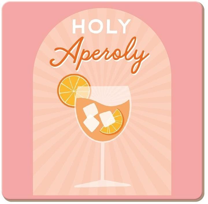 Korkuntersetzer Holy Aperoly (Glasuntersetzer)