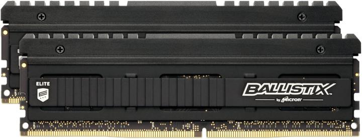 Produktbild Crucial Elite 16GB Kit DDR4 8GBx2 4000 MT/s DIMM 288pin (2 x 16GB, 4000 MHz, DDR4-RAM, DIMM)