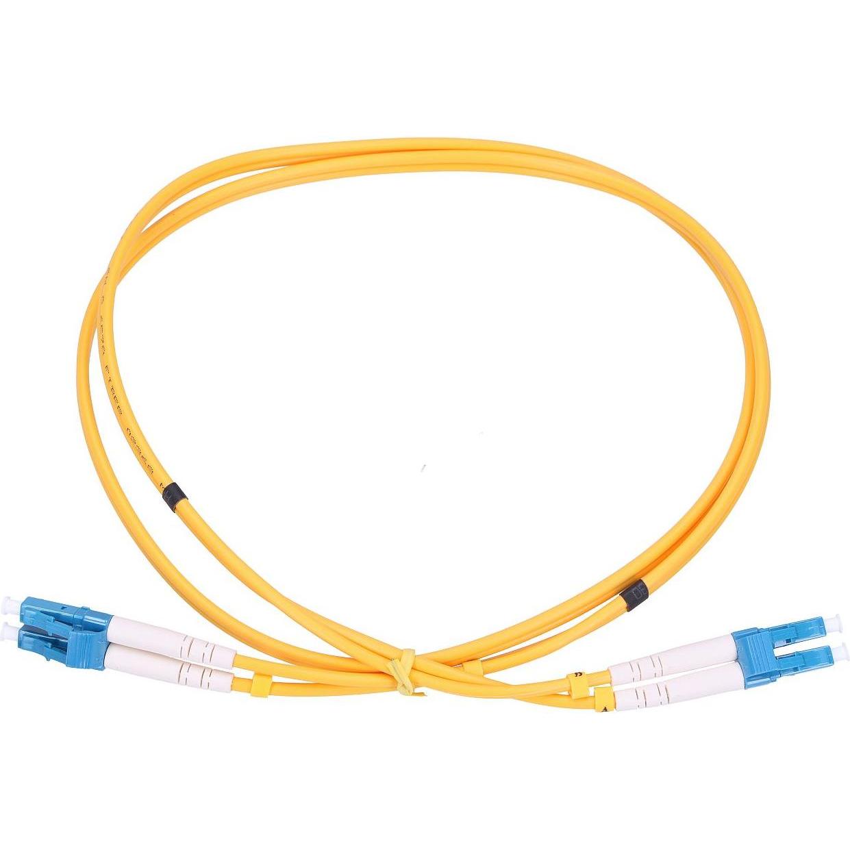 Thumbnail - Extralink LC/UPC-LC/UPC Patchcord Jednomodowy, Duplex, 3mm, 5m (S/UTP, CAT6, 5 m), Netzwerkkabel