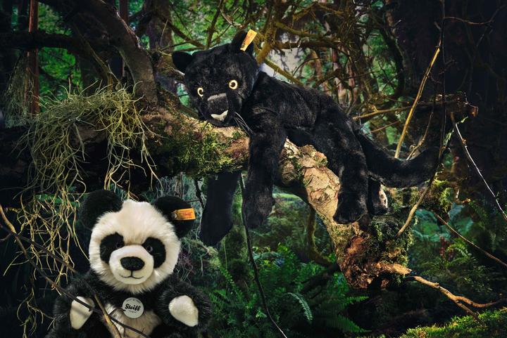 Produktbild Steiff Manschli Panda weiss 24cm (24 cm)