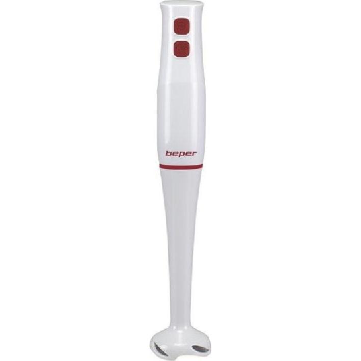 Beper P102FRU003, Stabmixer, Rot, Weiss