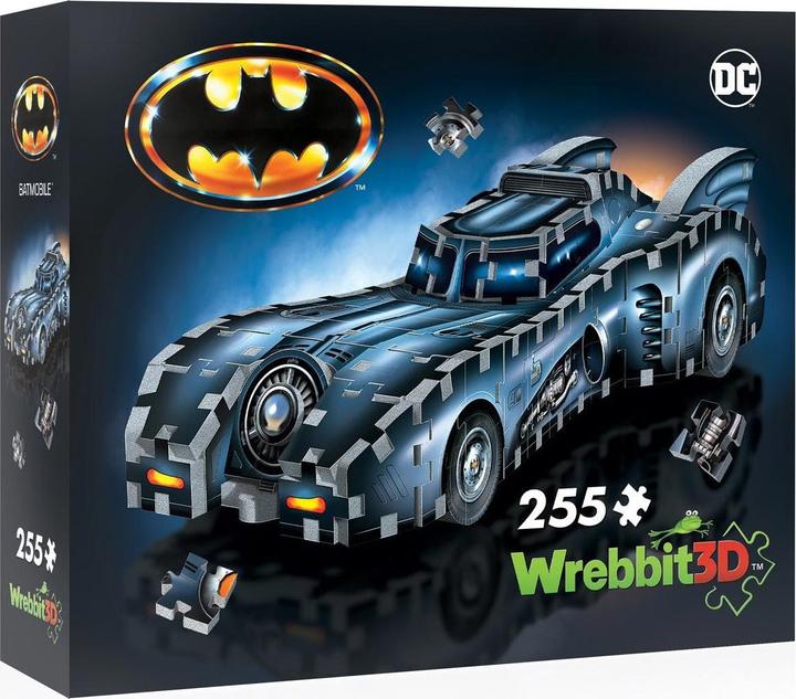 Wrebbit 3D Batmobil 255 pcs. 3D Puzzle (255 Teile)