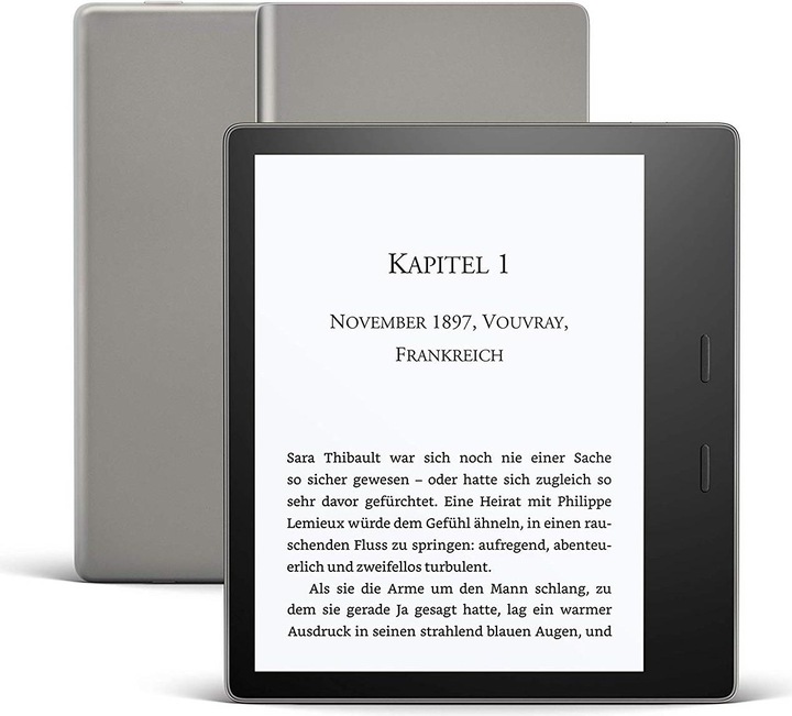 Actual product image Amazon Kindle Oasis (2019) (7", 32 GB, Black)