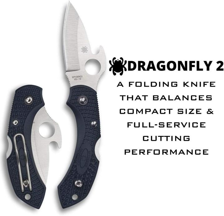 Immagine prodotto Spyderco Libellula 2 Emerson (5.80 cm)