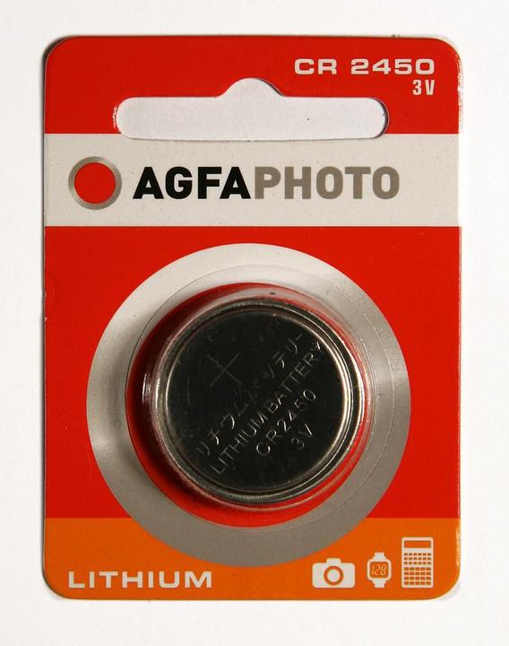 AGFAPHOTO Litio CR2450 3V (1 pz., CR2450, 530 mAh)