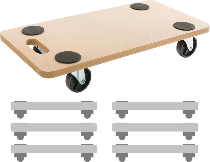 Actual product image Arebos Rolling board x6 (200 kg)