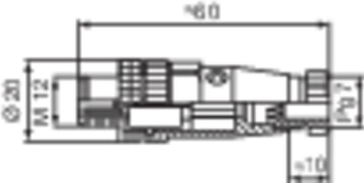 Actual product image Hirschmann Sensor/actuator connector