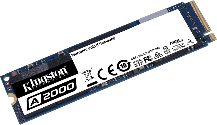 Actual product image Kingston A2000 (250 GB, M.2 2280)