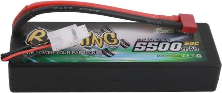 Immagine prodotto Gens Ace B-50C-5500-2S1P-HC-24 (7.40 V, 5500 mAh)