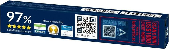 Actual product image Arctic Mx-4 (8.50 W/m K, 4 g)