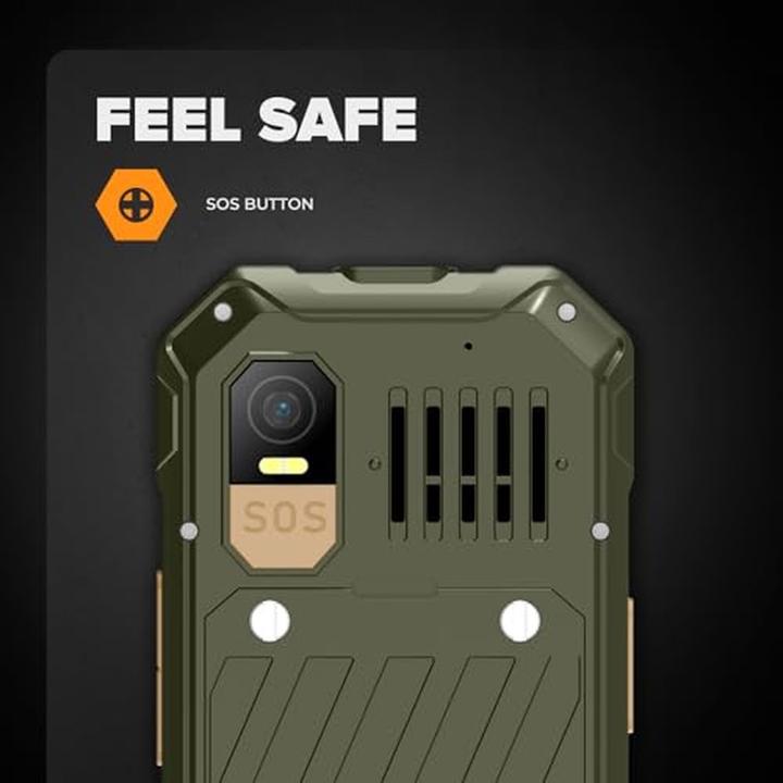 Image du produit Myphone Hammer 6 LTE vert / 2,4" / 2MP / microSD / IP68 / fonction SOS (2.40", 2 Mpx)