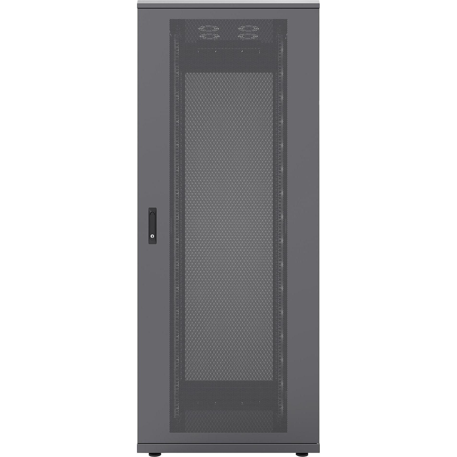 Thumbnail - Intellinet 19" Serverschrank (10.87 HE, 19 Zoll Rack), Serverschrank, Schwarz