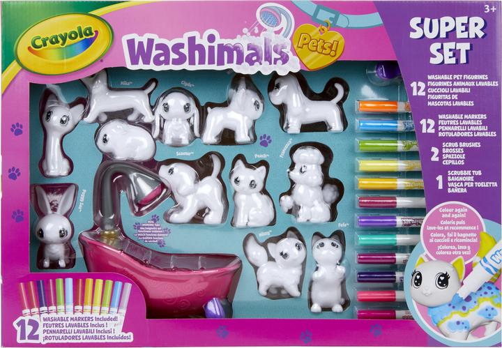 Crayola Washimals - Deluxe Play Set