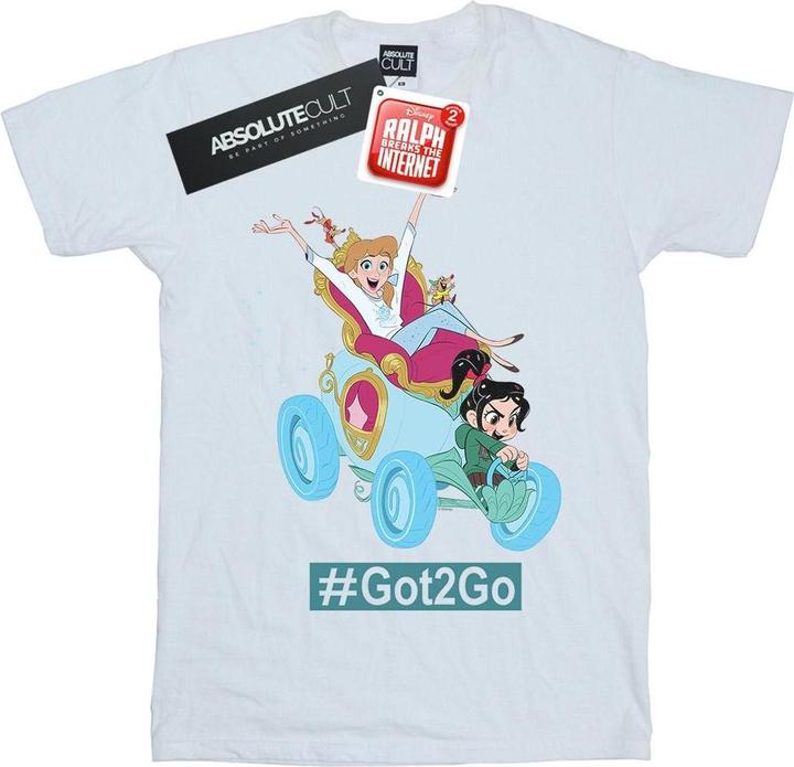 Immagine prodotto Disney Wreck It Ralph Cinderella And Vanellope Maglietta Ampia Donna (L)