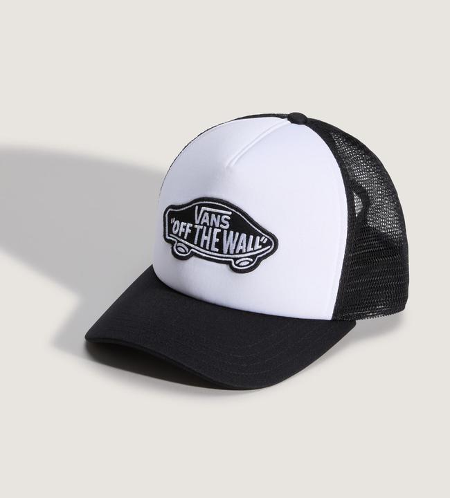 Actual product image Vans CLASSIC PATCH CURVED BILL TRUCKER Black/White (One size)
