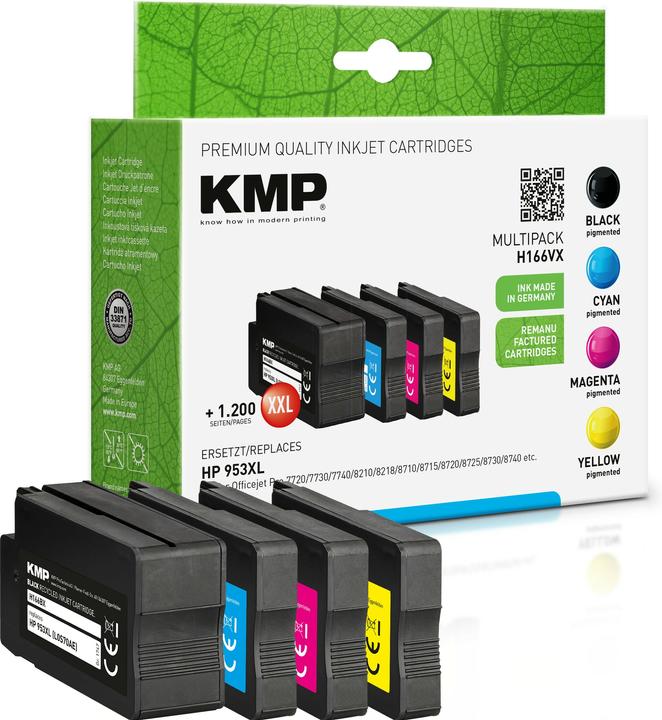 Actual product image KMP H166VX (M, C, Y, FC)